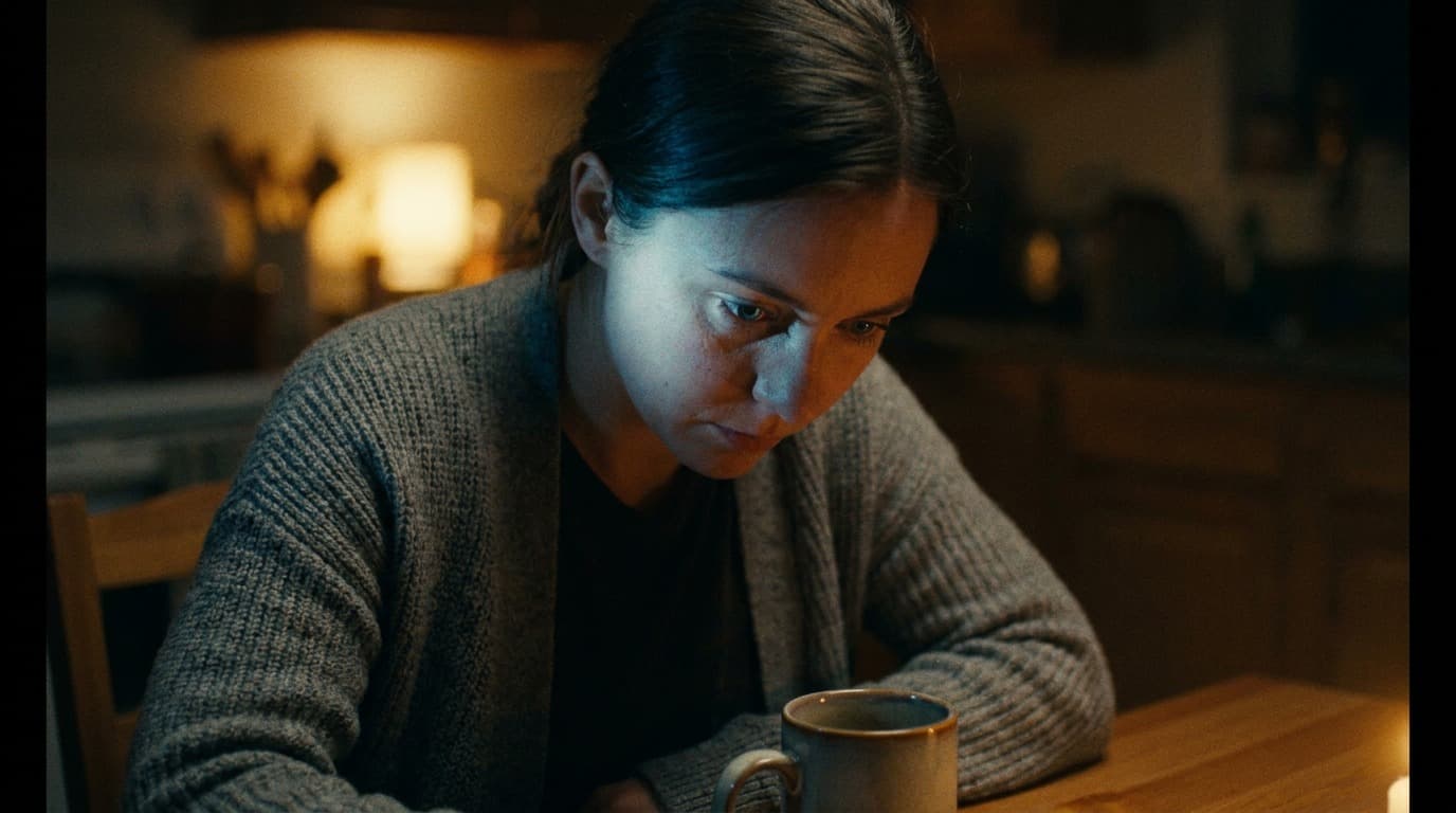 The same scene with soft fill added from camera right so both eyes read