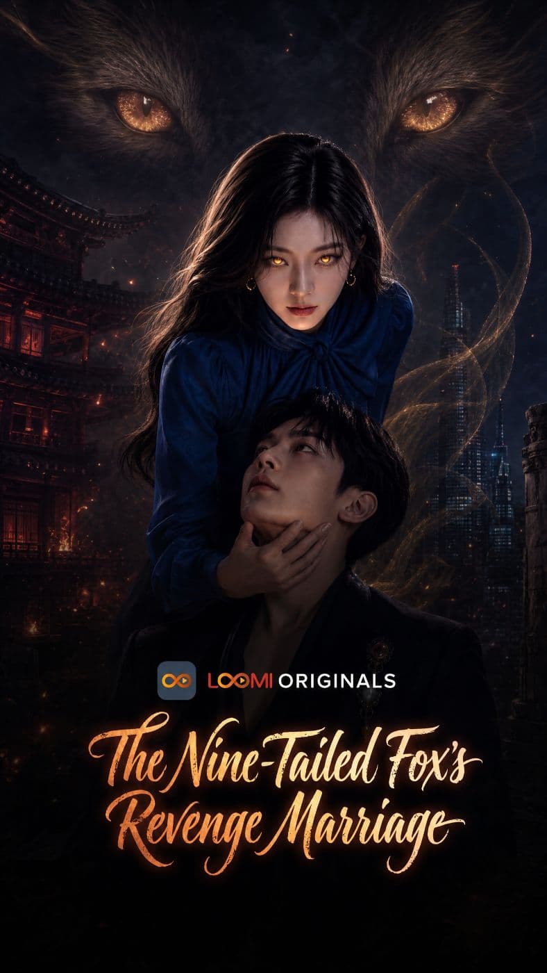 Key art for The Nine-Tailed Fox’s Revenge Marriage, a Loomi Originals vertical drama